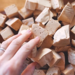 chai tea marshmallows in a pile